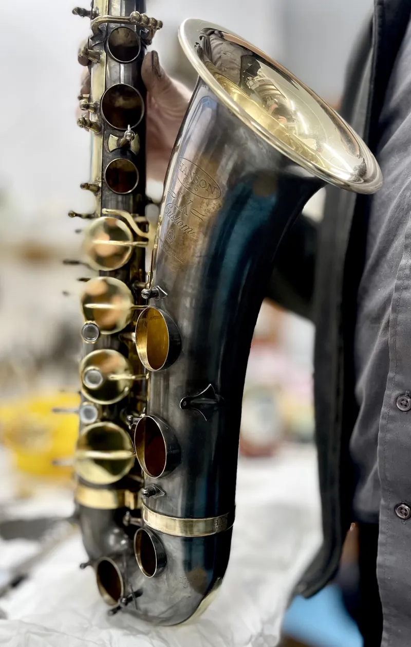 Hanson LX Custom Tenor Saxophone - Special Edition-5